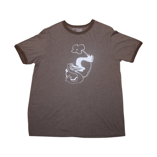 Upcycled Preloved Graphic Screenprint T-Shirt