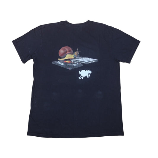 Sustainable Upcycled Graphic Screenprint T-Shirt (XL)
