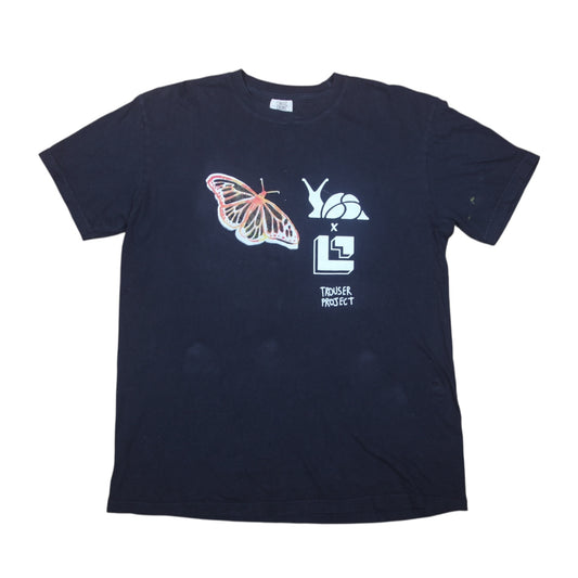 Sustainable Upcycled Graphic Screenprint T-Shirt (XL)