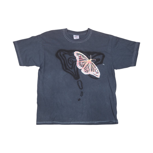 Screenprint Upcycled Graphic Short Sleeve T-Shirt (S)