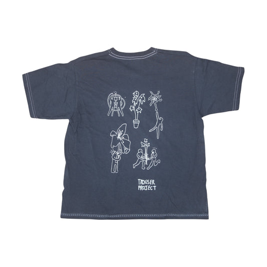 Screenprint Upcycled Graphic Short Sleeve T-Shirt (S)