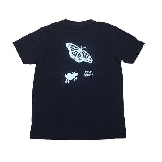 Sustainable Upcycled Graphic Screenprint T-Shirt (L)