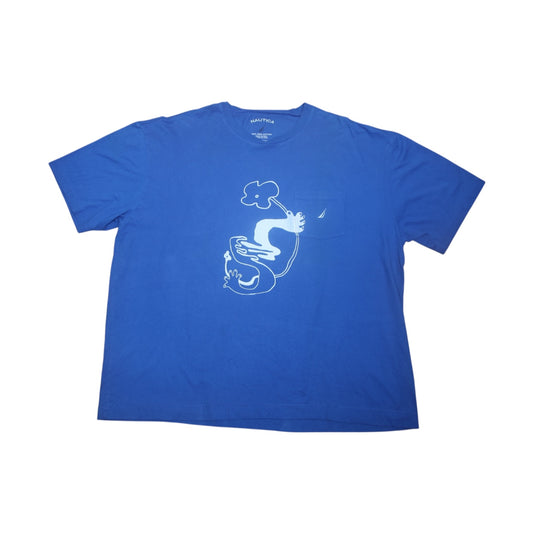 Upcycled Preloved Graphic Screenprint T-Shirt (XXXL)