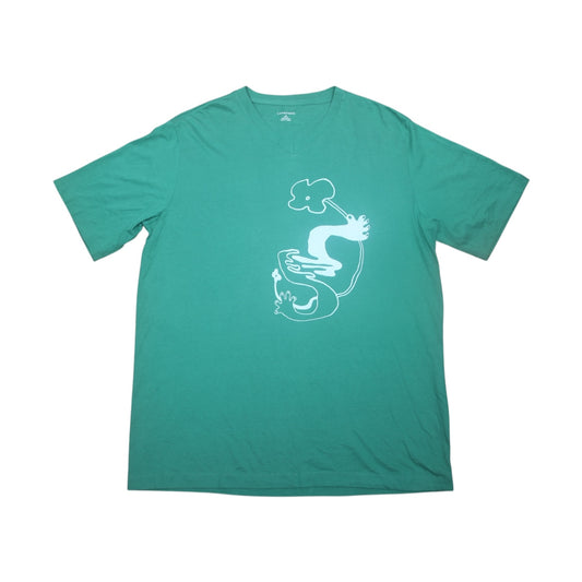 Upcycled Preloved Graphic Screenprint T-Shirt (XL)