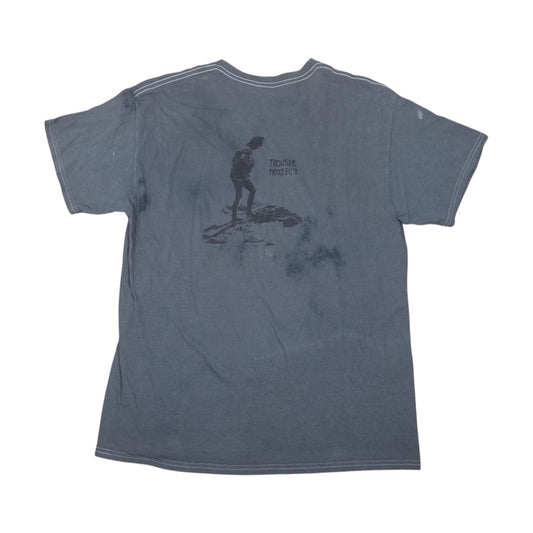 Screenprint Upcycled Graphic Short Sleeve T-Shirt (L)
