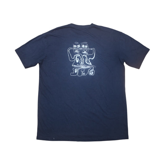 Upcycled Preloved Graphic Screenprint T-Shirt (XL)