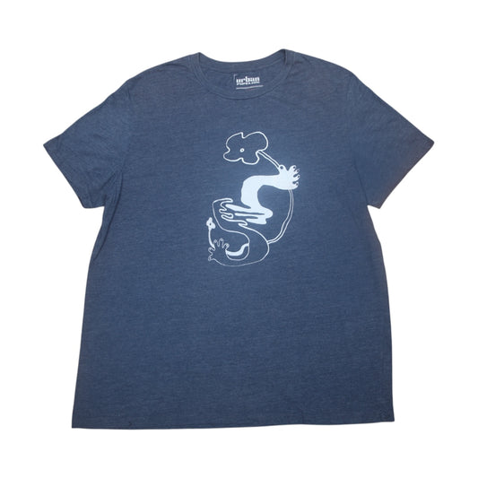 Upcycled Preloved Graphic Screenprint T-Shirt (XL)