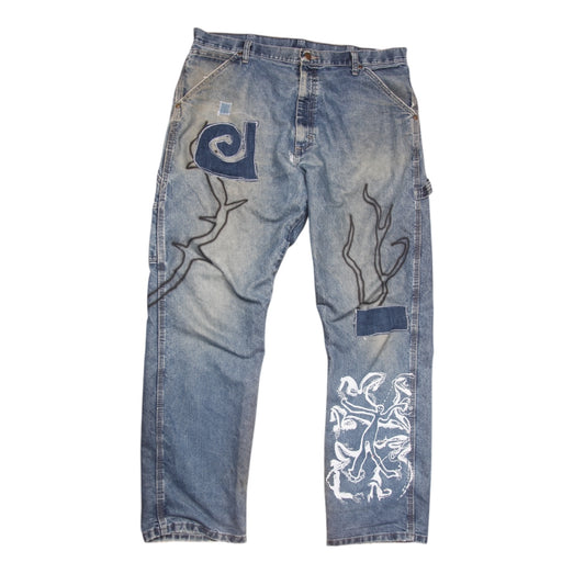 Vintage Wrangler Jeans Upcycled (W36)