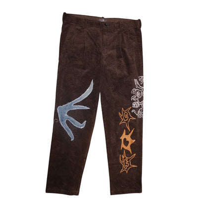Upcycled Corduroy Trousers (W36)
