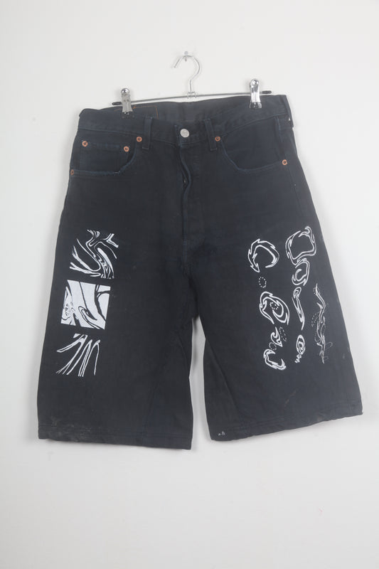 Reworked Levi's Denim Jorts W31
