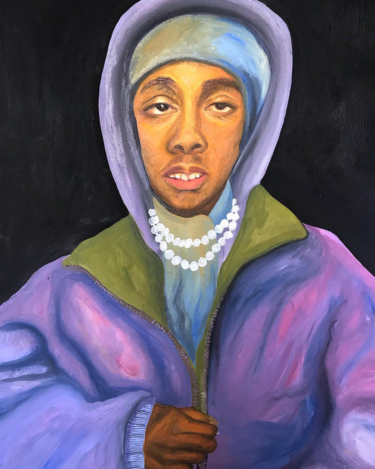 Original artwork - oil painting 'Jordan'