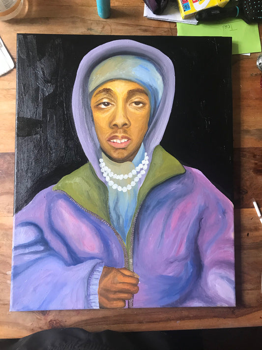 Original artwork - oil painting 'Jordan'